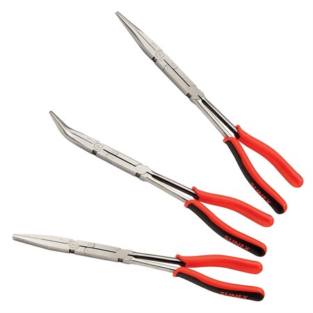 Sunex Long Reach Compound Pliers Set 3-Piece 3608V
